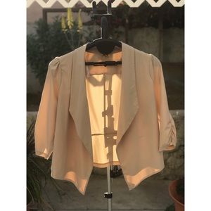 Cream Finesse Blazer